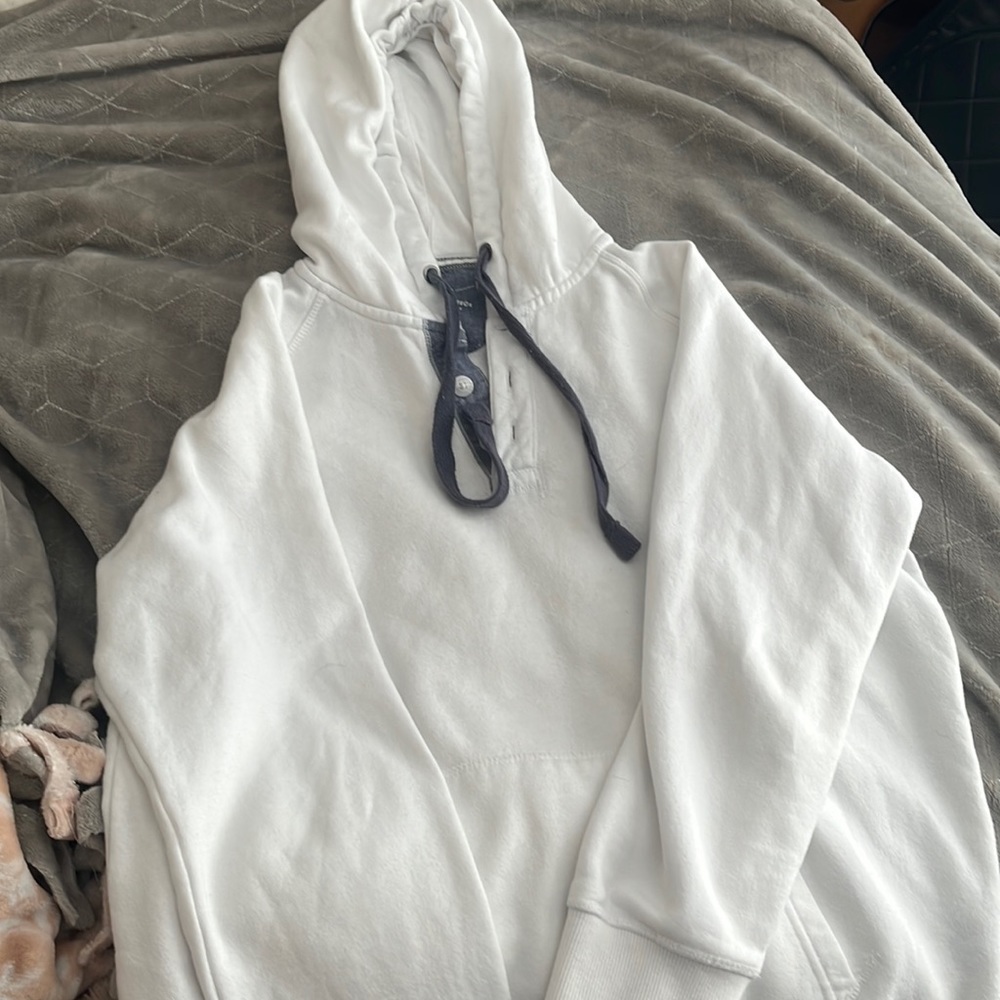 White hoodie